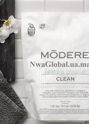 Пральний порошок без шкідливої хімії laundry powder mōdere 1,7 кг