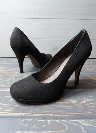 Tamaris, черные классические туфли, размер 37