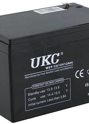 Аккумулятор батарея ukc 12v 12a
