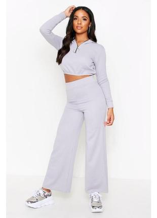 Sale фактурный костюм boohoo в рубчик m/l