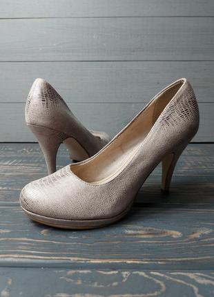 Tamaris, очень красивые классические туфли, размер 391 фото