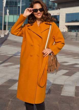 Женское шерстяное пальто