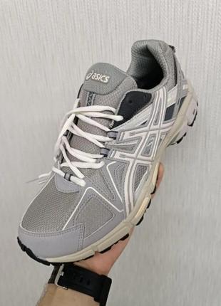 Asics gel kahana 8 wmns grey silver7 фото