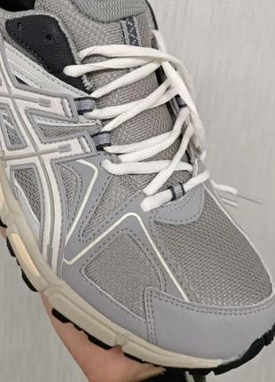 Asics gel kahana 8 wmns grey silver4 фото