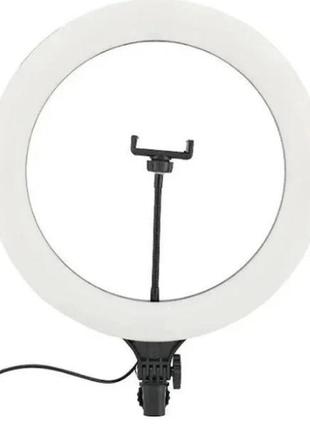 Кільцева світлодіодна led-лампа d26 см usb + штатив 2.1 м.4 фото