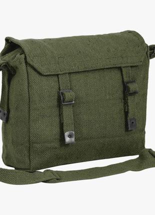 Сумка натуральна webbing haversack, olive - highlander outdoor