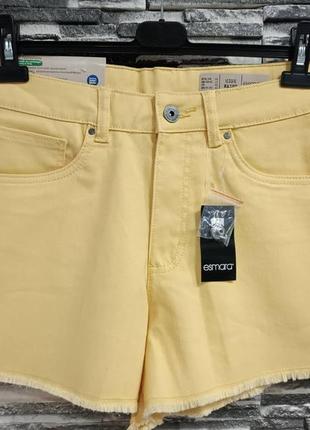 Женские джинсовые шорты esmara® с высоким содержанием хлопка размер 44 48 524 фото