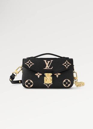 Сумка женская в стиле louis vuitton pochette métis east west 1:1 высочайшее качество8 фото