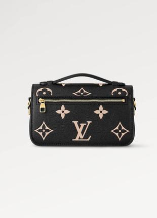 Сумка женская в стиле louis vuitton pochette métis east west 1:1 высочайшее качество6 фото