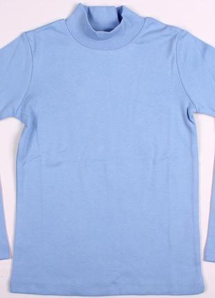 Якісна бавовняна водолазка гольф для дівчинки з короткою горловиною туреччина