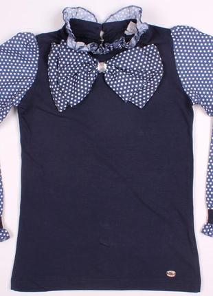 Шкільна водолазка блуза гольф для дівчинки з довгим рукавом туреччина