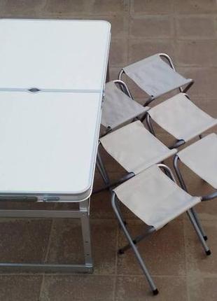 Стіл усилени + 6 стільців, набір стіл + стільці3 фото