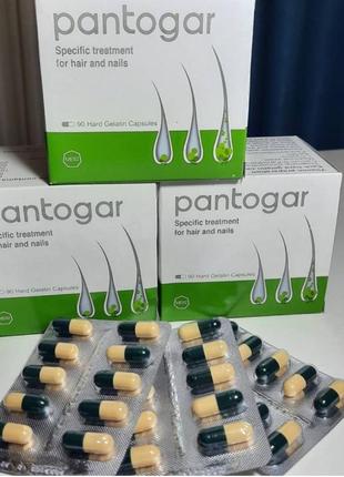Пантогар pantogar вітаміни для росту і зміцнення волосся і нігтів1 фото