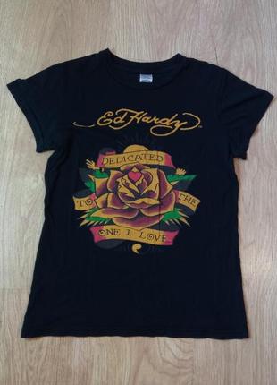 Футболка женская ed hardy1 фото