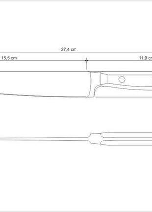 Нож поварской tramontina century, 152 мм3 фото
