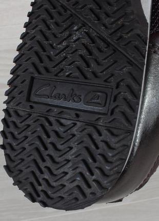 Кожаные женские кроссовки clarks оригинал, размер 37.56 фото