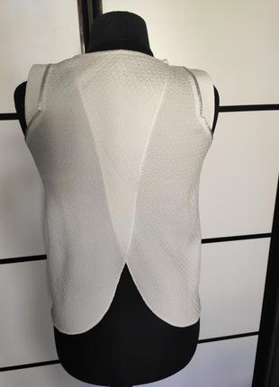 Нарядная лёгкая блузка с красивой спинкой2 фото