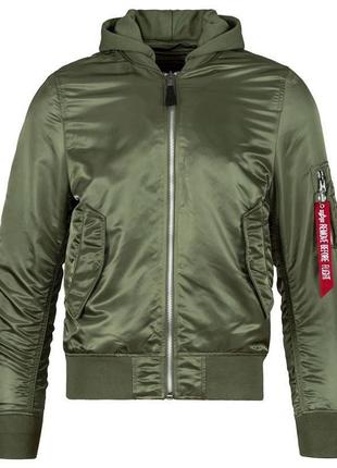 Вітровка l-2b natus flight jacket alpha industries (оливкова)