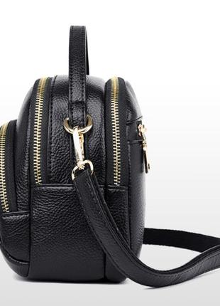 Женская мини сумочка клатч на плечо кенгуру, сумка для девушек эко кожа3 фото
