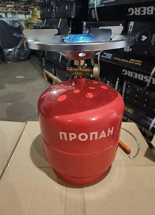 Газовий балон-пікнік superplast із пальником об'ємом 8 літрів ...