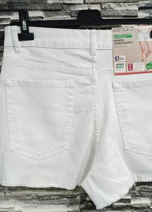 Женские джинсовые шорты esmara® с высоким содержанием хлопка размер  48 (евро 42)5 фото