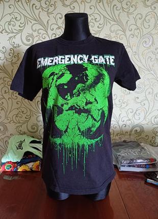 Emergency gate футболка. метал мерч
