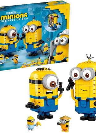 Конструктор lego minions фігурки міньйонів і їх будинок (75551)