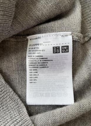 Шерстяной свитерик uniqlo6 фото