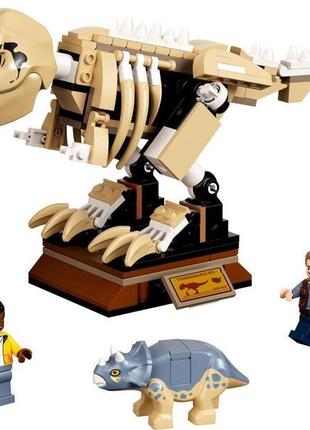 Конструктор lego jurassic world виставковий скелет тиранозавра...3 фото