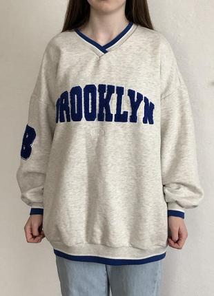 Свитшот sinsay brooklyn”2 фото