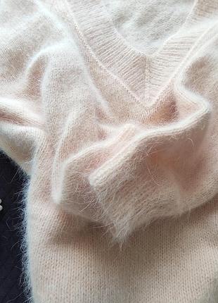 Светр, джемпер ангора пух норки 8