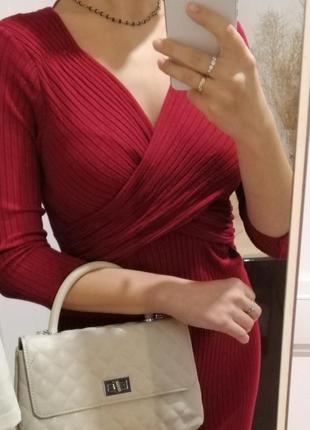 Трикотажное платье 😍