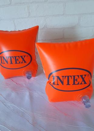 Нарукавники intex, от 3 до 6роков. 18-30кг