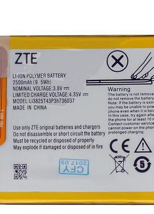 Акумулятор до телефону zte v7 lite li3825t43p3h736037 2500mah