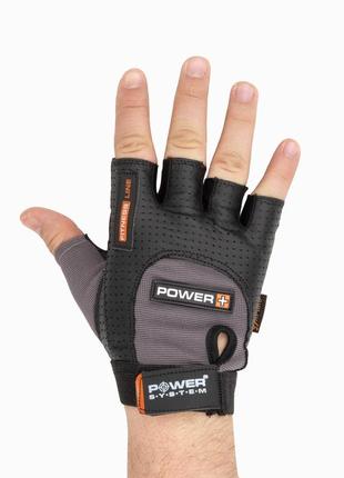 Перчатки для фитнеса m power system черно-серый (2000002450771)3 фото