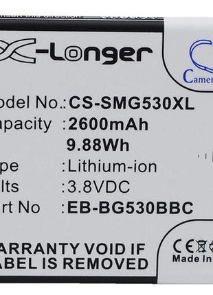 Акумулятор для samsung galaxy j5 2600 mah cameron sino