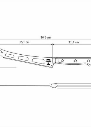 Нож для сыра tramontina century, 152 мм3 фото