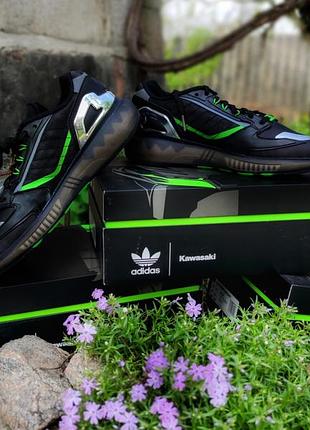 Кроссовки adidas zx 5k boost x kawasaki ninja — цена 2300 грн в
