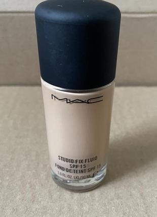 Mac studio fix fluid spf15 жидкая тональная основа для лица nw201 фото