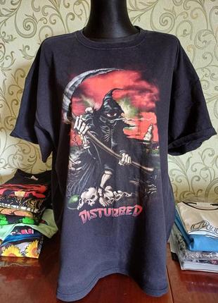 Disturbed футболка. метал мерч