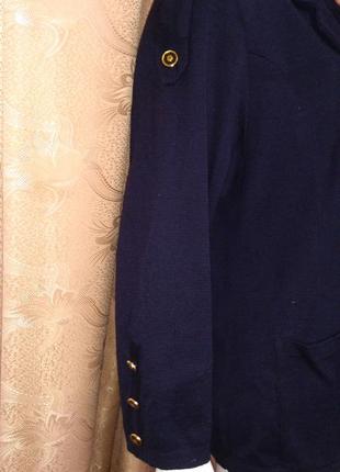 Жакет пиджак винтаж акцентные пуговицы3 фото