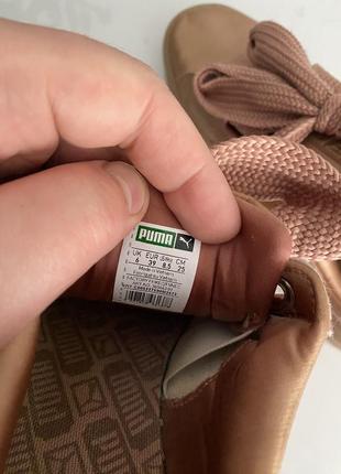 Кроссовки / кеды puma basket heard copper10 фото