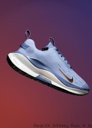 Кросівки nike reactx infinity run 4 gore-tex. оригінал. водонепроникні. розмір 39 - 25 см