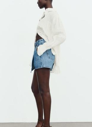 Шорты zara шорты- юбка zara2 фото