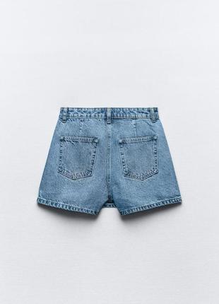 Шорты zara шорты- юбка zara6 фото