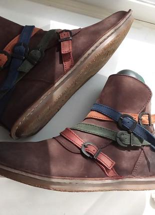 Неординарные, крутые , полностью кожаные ботинки kickers - р.40 - 26 см1 фото