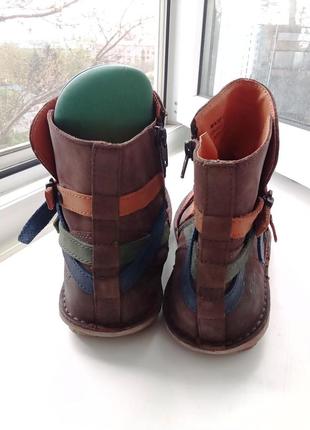 Неординарные, крутые , полностью кожаные ботинки kickers - р.40 - 26 см5 фото