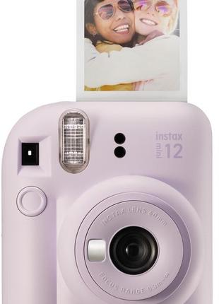 Камера моментальной печати fuji instax mini 12 lilac purple7 фото