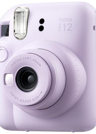 Камера миттєвого друку fuji instax mini 12 lilac purple5 фото