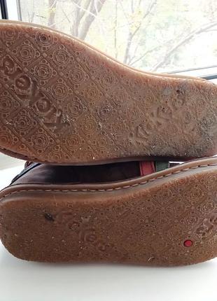 Неординарные, крутые , полностью кожаные ботинки kickers - р.40 - 26 см10 фото